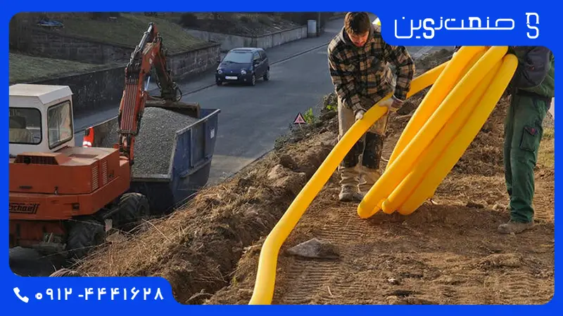 نصب و اجرای لوله زهکش